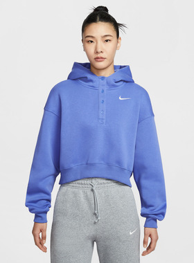 优购NIKE耐克女子运动休闲套头衫卫衣IF0259-460