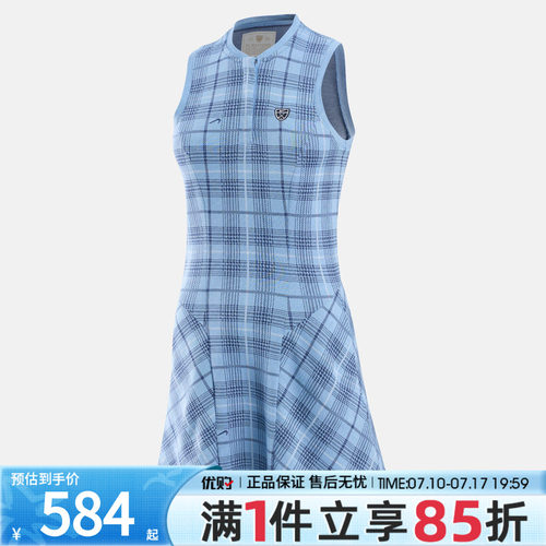 优购NIKE耐克女子DF FF NOV POLO DRESS运动休闲连衣裙IO0354-486