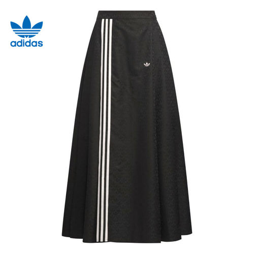 优购adidas阿迪达斯三叶草女子NEWCNSKIRT运动休闲半身长裙KC5843