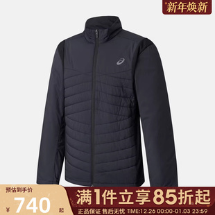 优购Asics亚瑟士男子运动休闲保暖棉服外套2011D474 001