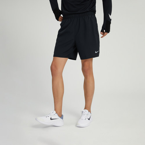 优购nike耐克男子运动裤透气速干跑步训练黑色短裤DV9345-010