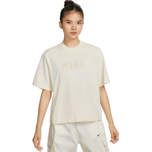 优购NIKE耐克女子AS W SS TEE BOXYBSB运动休闲短袖T恤II0446-047