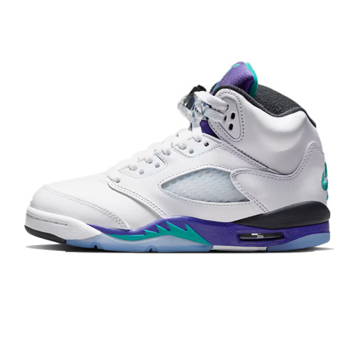优购NIKE耐克大童鞋AIR JORDAN 5 RETRO运动训练篮球鞋HQ7980-100