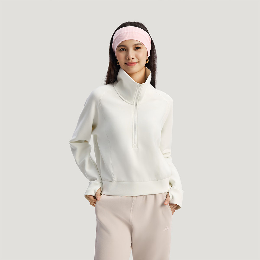 优购adidas阿迪达斯女子SFL HZ  SWT运动休闲套头衫卫衣KH0207