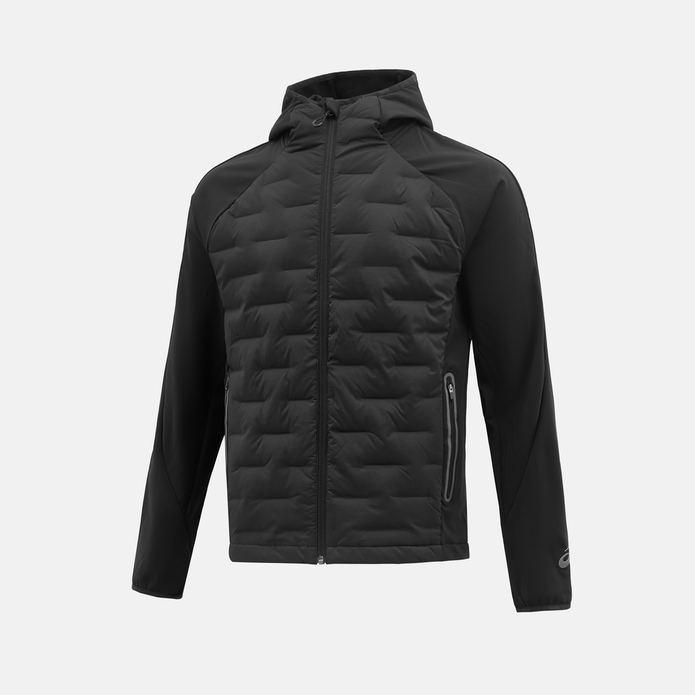 优购Asics亚瑟士男子运动休闲保暖羽绒服男士外套2011D473-001