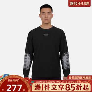 优购NIKE耐克男子运动休闲印花针织圆领长袖T恤IQ1016-045