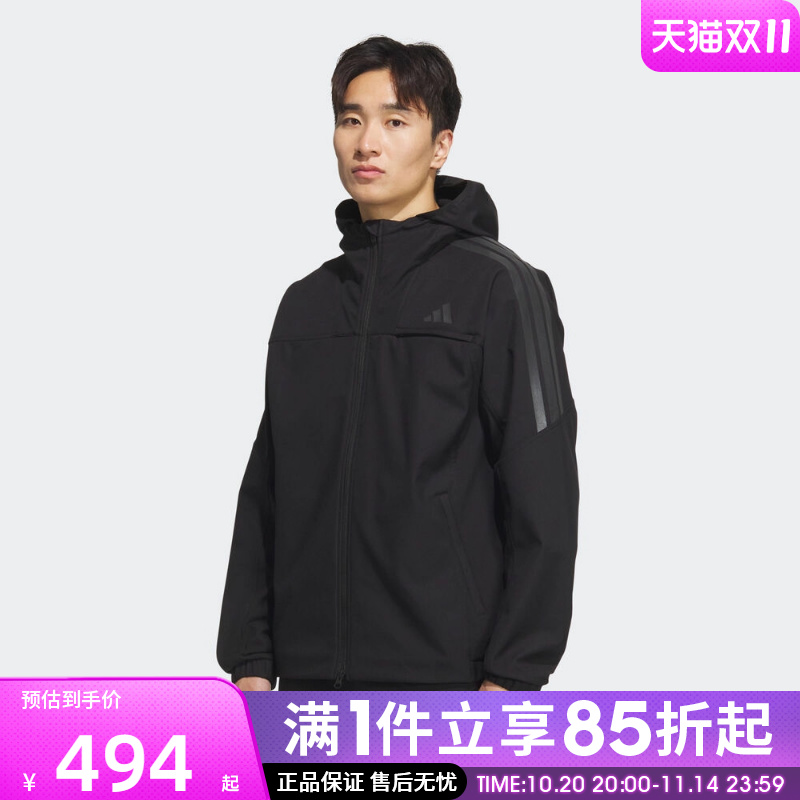 优购adidas阿迪达斯男子SL WARM JKT运动健身夹克外套KA1307