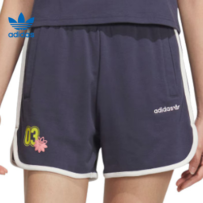 优购adidas阿迪达斯三叶草女子SC SW SHORT W运动休闲短裤JX6572