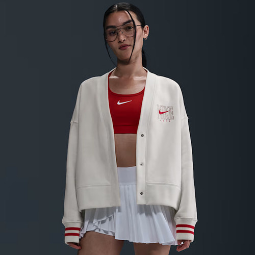 优购NIKE耐克女子AS W NSW PHNX FLC运动休闲夹克外套HJ0947-133