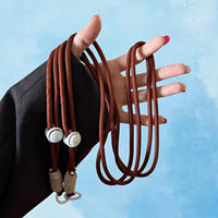 Direct sales crossbody phone lanyard, phone shoulder strap, hanging chain, lanyard, back clip, adjustable knot, color-matching, adjustable lanyard thumbnail 7