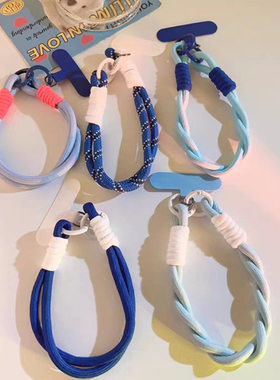 新款日韩麻花造型手机挂绳