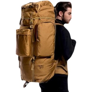 户外休闲背囊迷彩旅行背包大容量战术户外登山包旅游双肩男女背囊