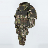 1000D重甲全防护战术背心molle模块化组合马甲迷彩全套下场装 备