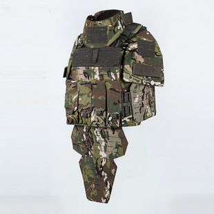 1000D重甲全防护战术背心molle模块化组合马甲迷彩全套下场装备