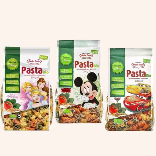 Dalla Costa - 有机婴幼儿意粉 三色粗粒小麦蕃茄菠菜意大利面