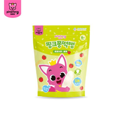 pinkfong 宝宝米饼苹果味30g婴儿6个月+健康无添加糙米饼营养米饼