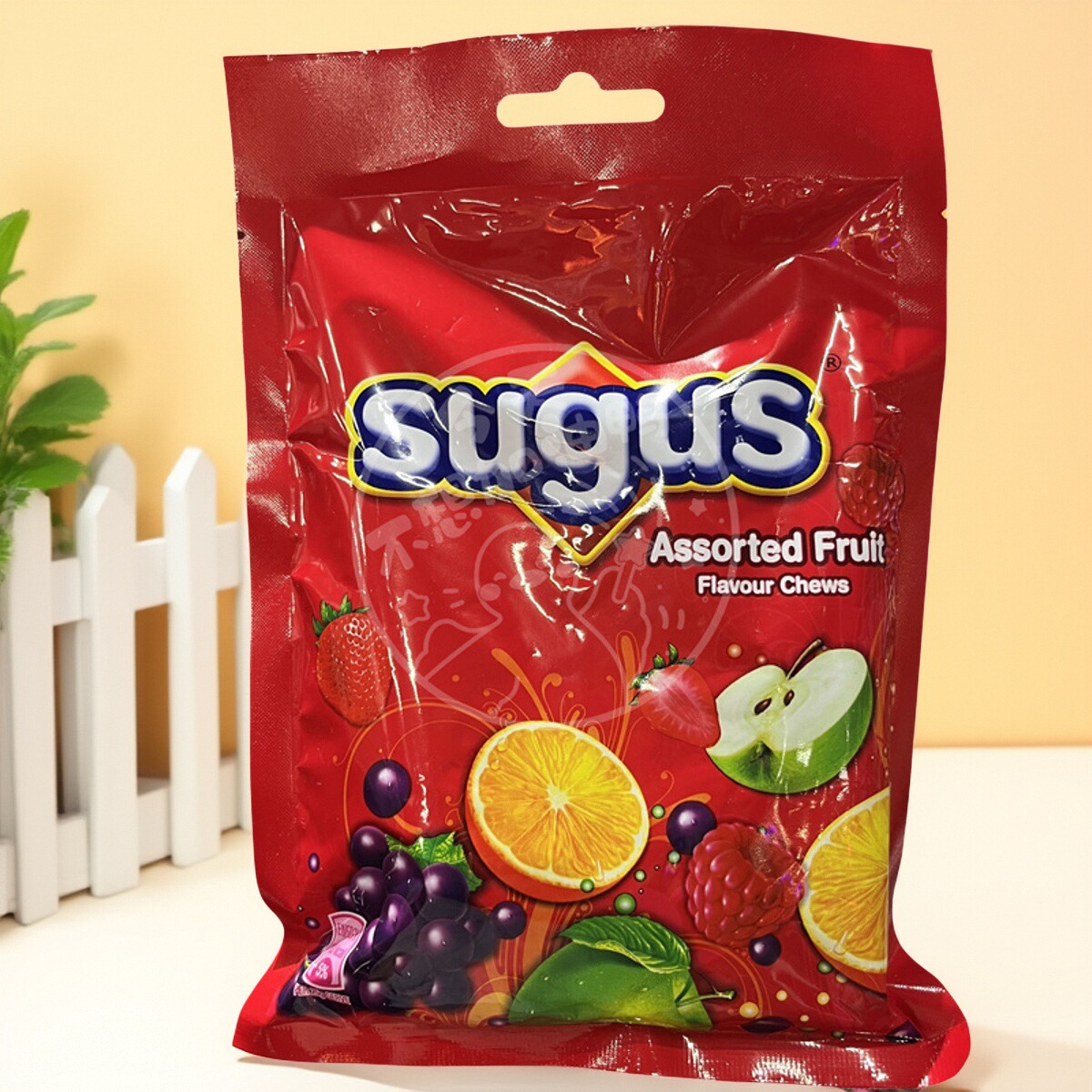 现货可发 香港代购 进口sugus瑞士糖混合水果味果汁软糖袋装175g
