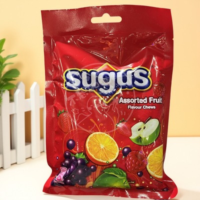 现货可发 香港代购 进口sugus瑞士糖混合水果味果汁软糖袋装175g