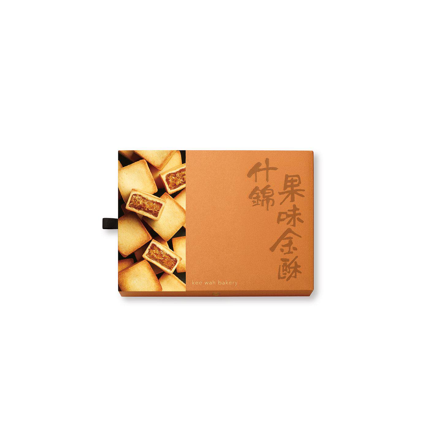 奇华什锦果味 金酥礼盒6个装蛋卷香酥休闲零食独立小包装伴手礼版