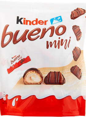 意大利Kinder健达朱古力巧克力100g办公室零食甜食低血糖补充能量