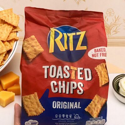 香港 Ritz 利是脆片饼干原味 香葱味 车打芝士味分享零食229g