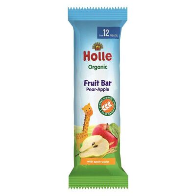 Holle进口德国有机苹果梨子水果条25g婴幼儿营养果蓉果酱天然清甜