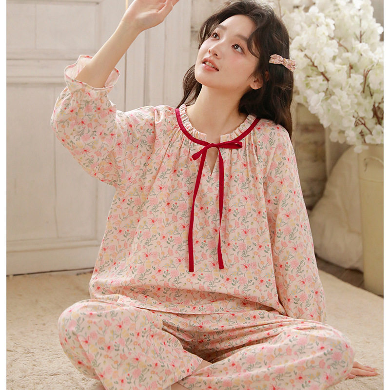 春夏新款女家居服,舒适透气柔软