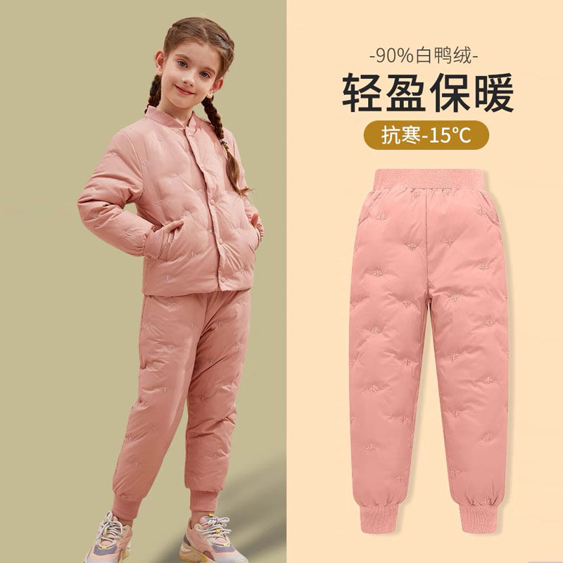儿童羽绒服内胆学生校服神器套装