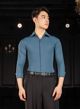 男式新品夏款摩登舞上衣