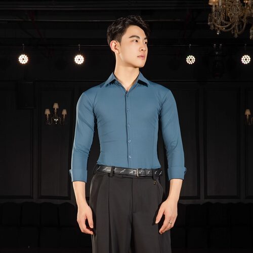男式新品夏款摩登舞上衣