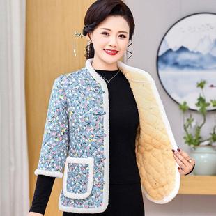 棉袄加厚短袖 加绒保暖半袖 马夹外套 棉衣马甲外穿冬季 保暖女七分袖