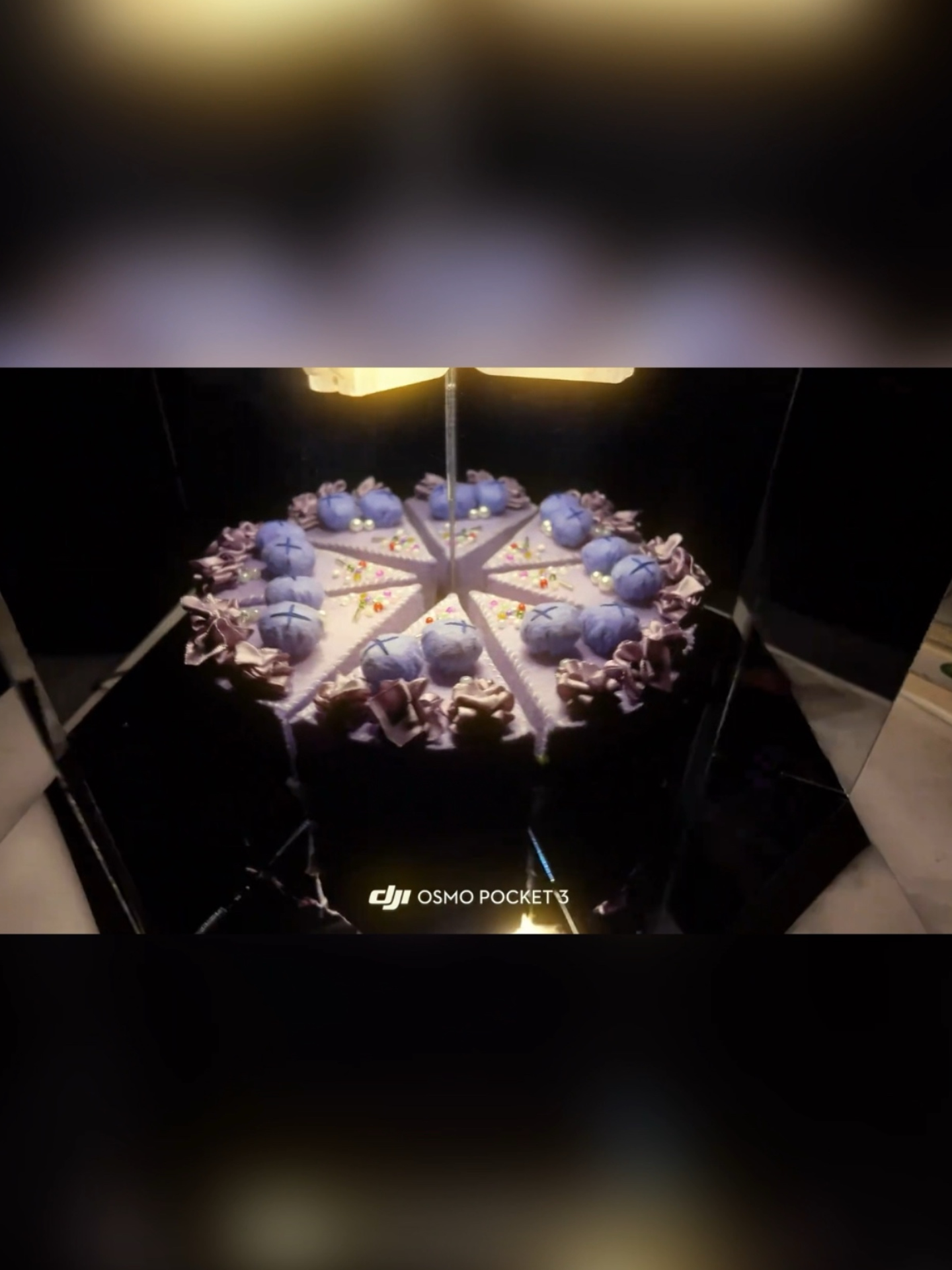 用不织布diy幻境蛋糕小夜灯左滑看我做出不会变质的蛋糕幻境旋转