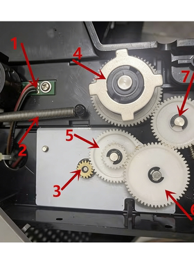 科诚 ez500u EZ-1100plus齿轮 纸张传感器 走纸齿轮 回收齿轮电机