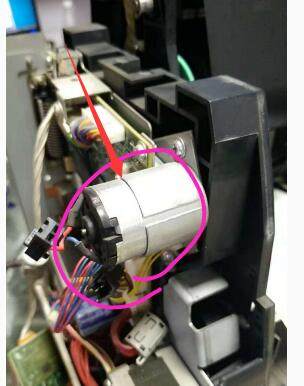 东芝B-452-TS22 TEC B-462 条码打印机 碳带马达齿轮A