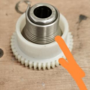 碳带回收齿轮 tsc cn4502 me340 回收轮 me240