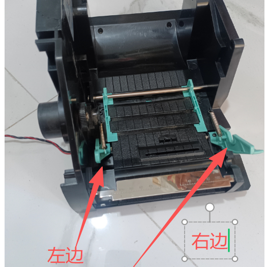 POSTEK博思得 g2108 g3106 g6000 g3000打印机架子钩子 卡扣 倒勾