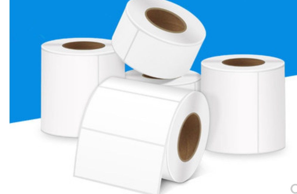 斑马 gt800 810 820  830铜版纸不干胶标签纸 100*80*1000