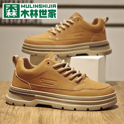 木林世家男鞋秋冬时尚鞋