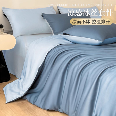 【A级母婴可用】夏季冰丝被套