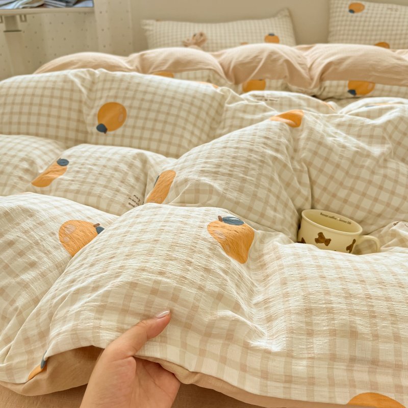 双层纱被套单件150x200x230新款床品被单单人非全棉纯棉单独被罩4,床上用品,被套,淘宝优惠券,粉丝福利购,淘宝优惠卷