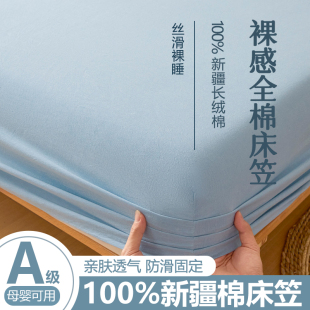 四季 纯棉床笠单件2025新款 通用全棉防滑隔脏床罩全包床垫套保护罩