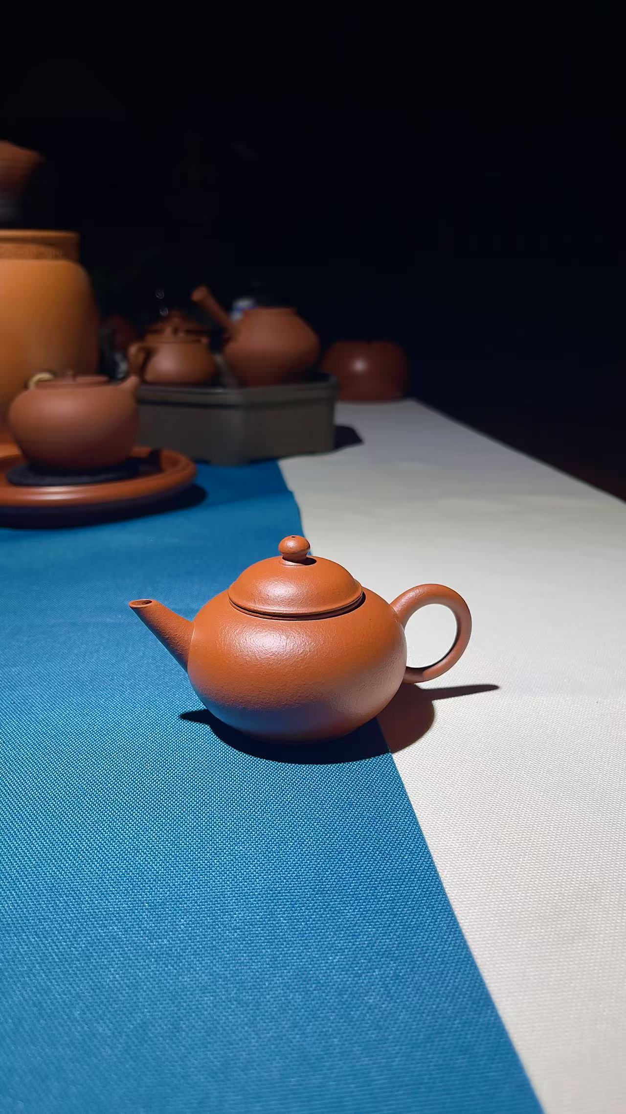 林卫东水平壶纯手工鸡蛋黄泥薄胎手拉壶冲茶壶潮州手拉壶水平壶