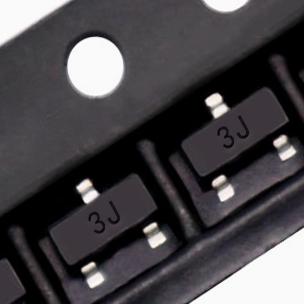 BC858A 3J BC858B 3K BC858C 3L 贴片三极管SOT23 50只2.38元包邮