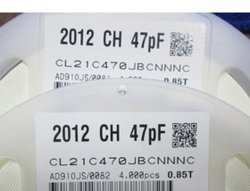 0805 47PF 贴片电容 0805 470K 1盘4000个 1盘55元