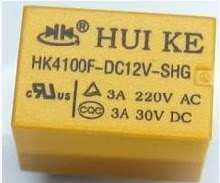 HK4100F-DC 3 5 9 12 24 V-SHG 3V-24V 6脚 DC12V 汇科继电器