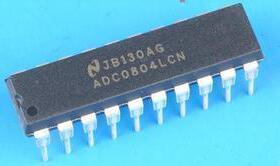 直插 ADC0804 ADC0804LCN 8位CMOS逐次比较型A/D转换器 DIP-20