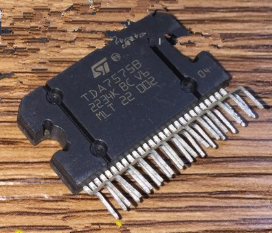 TDA7575B 汽车音频放大器 专营汽车电脑板维修芯片 全新原装进口