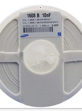 贴片电容 0603 103K 10NF ±10% 50V 电容 CL10B103KB8NNNC