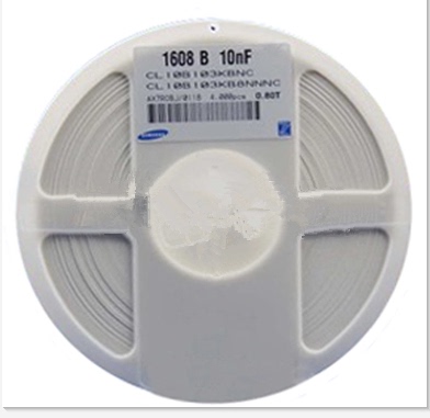 贴片电容 0603 103K 10NF ±10% 50V 电容 CL10B103KB8NNNC
