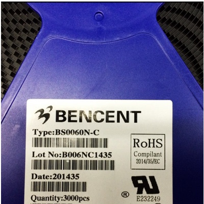 BS0060N-C BENCENT品牌 DO-214AA SMB贴装半导体放电保护二极管